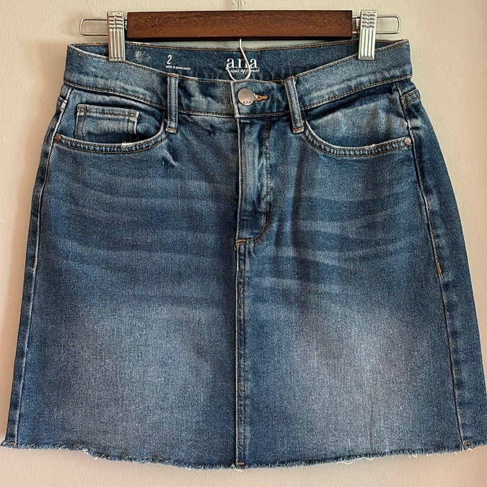 a.n.a Jean Skirt